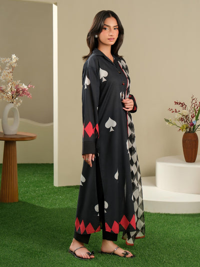 2 Piece Lawn Suit-Printed (Unstitched)