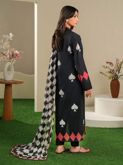 2 Piece Lawn Suit-Printed (Unstitched)