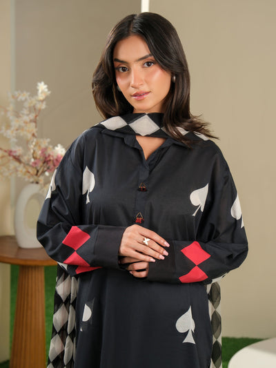 2 Piece Lawn Suit-Printed (Unstitched)
