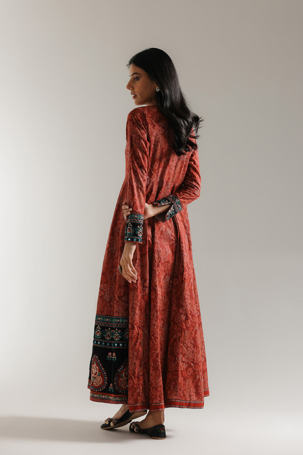 EMBROIDERED PISHWAS