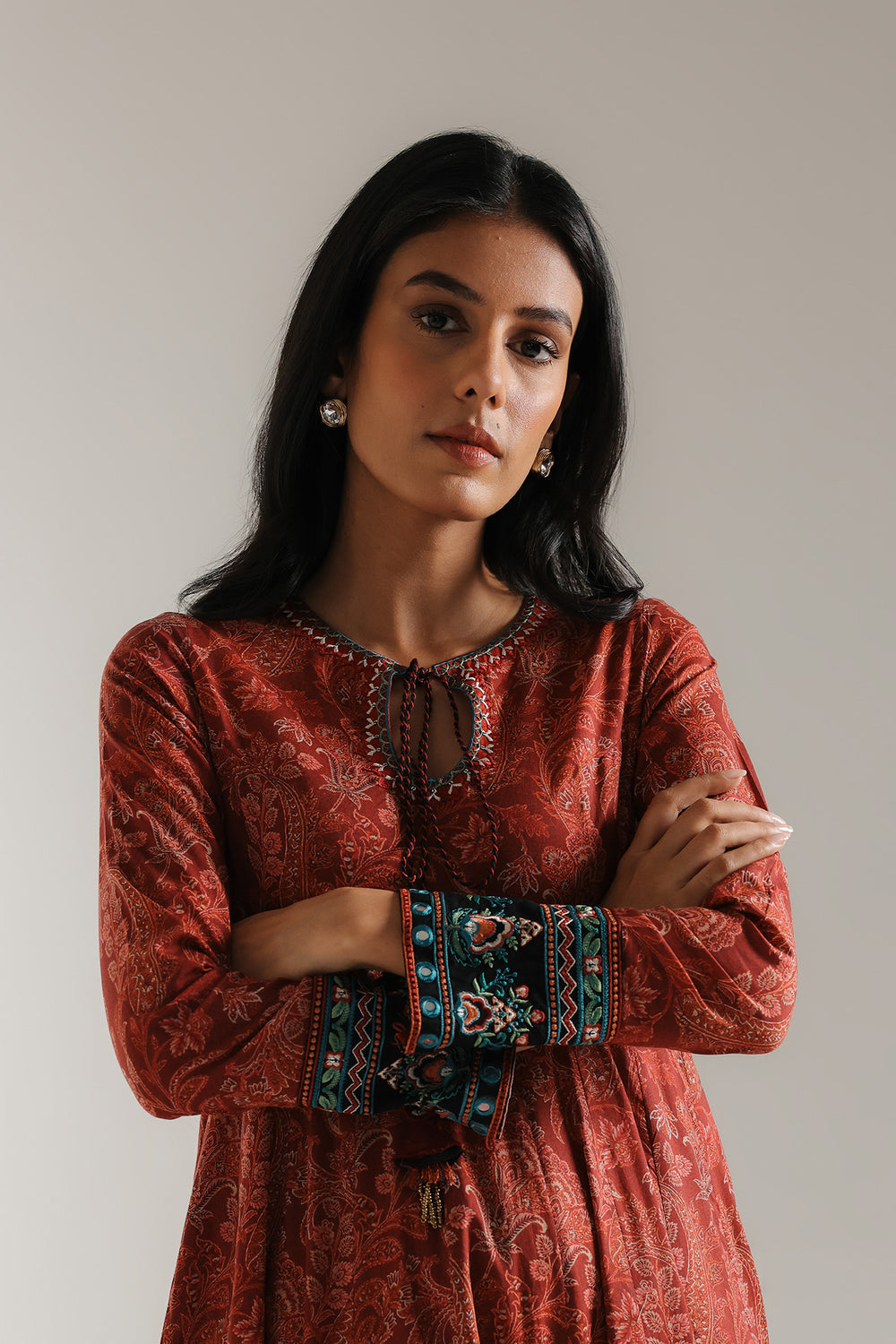 EMBROIDERED PISHWAS