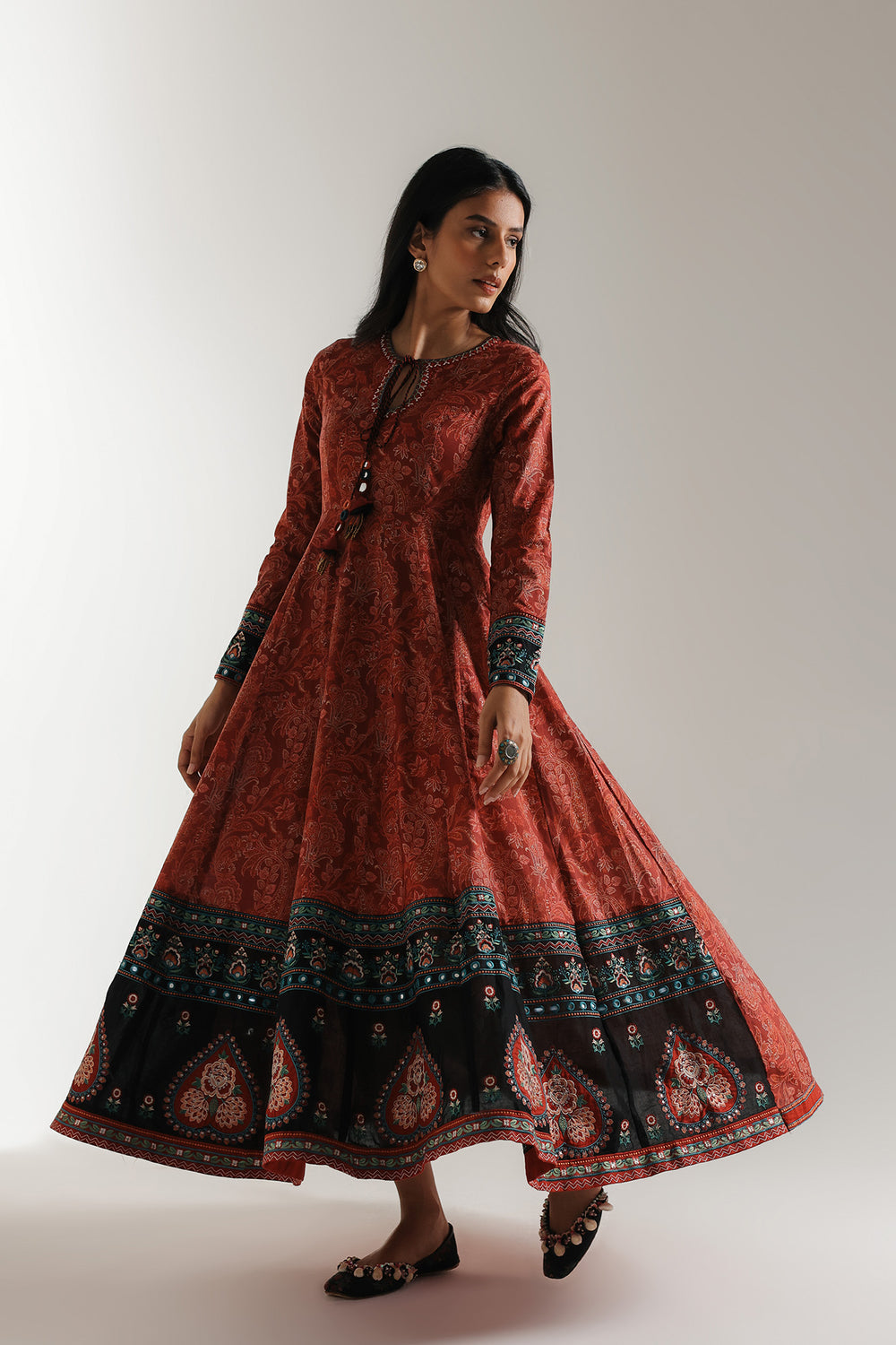 EMBROIDERED PISHWAS