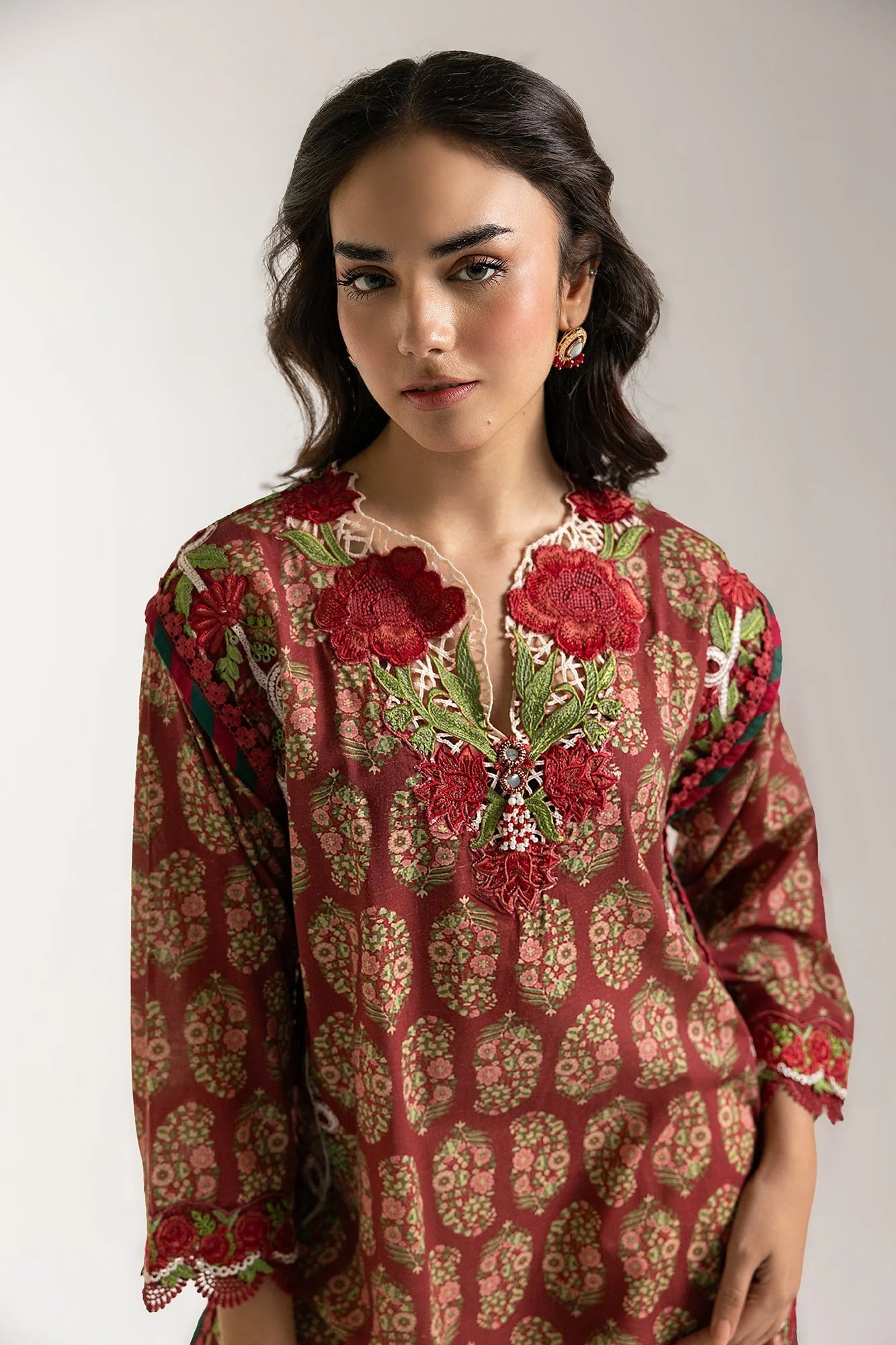 EMBROIDERED SUIT