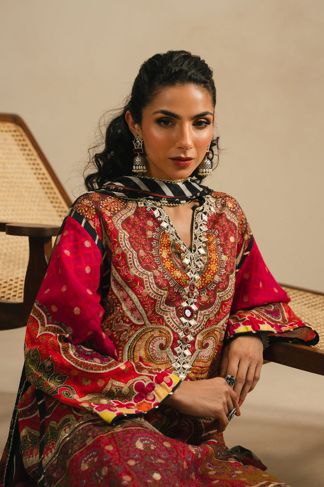EMBROIDERED SUIT