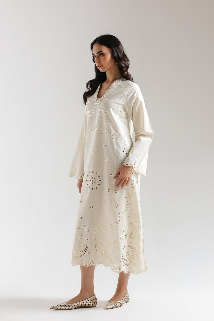EMBROIDERED DRESS