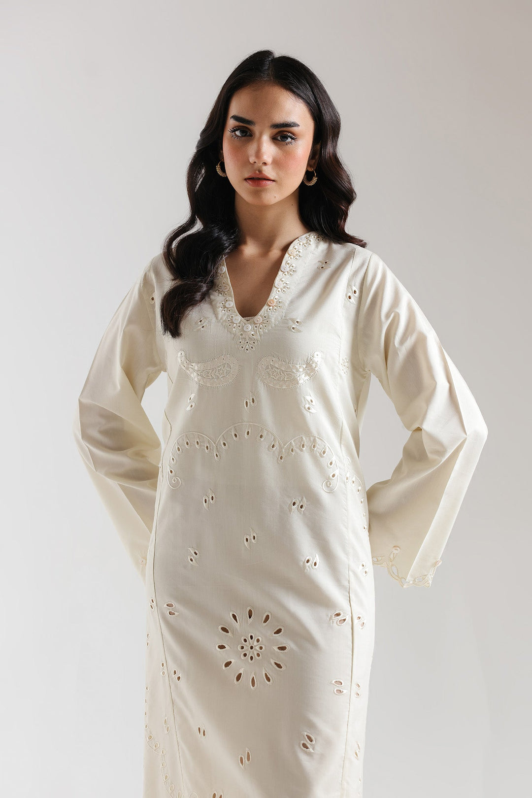 EMBROIDERED DRESS