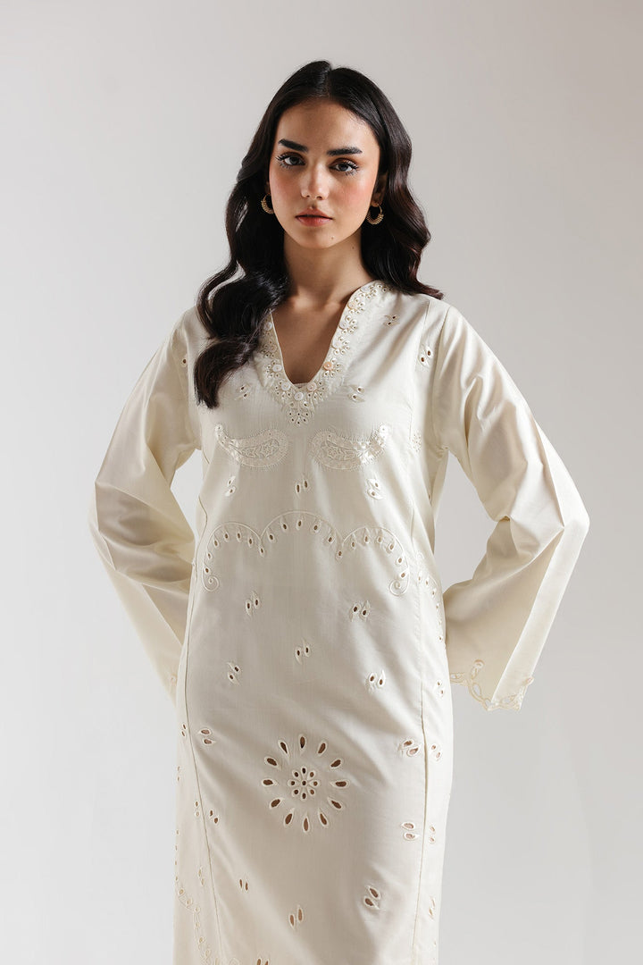 EMBROIDERED DRESS