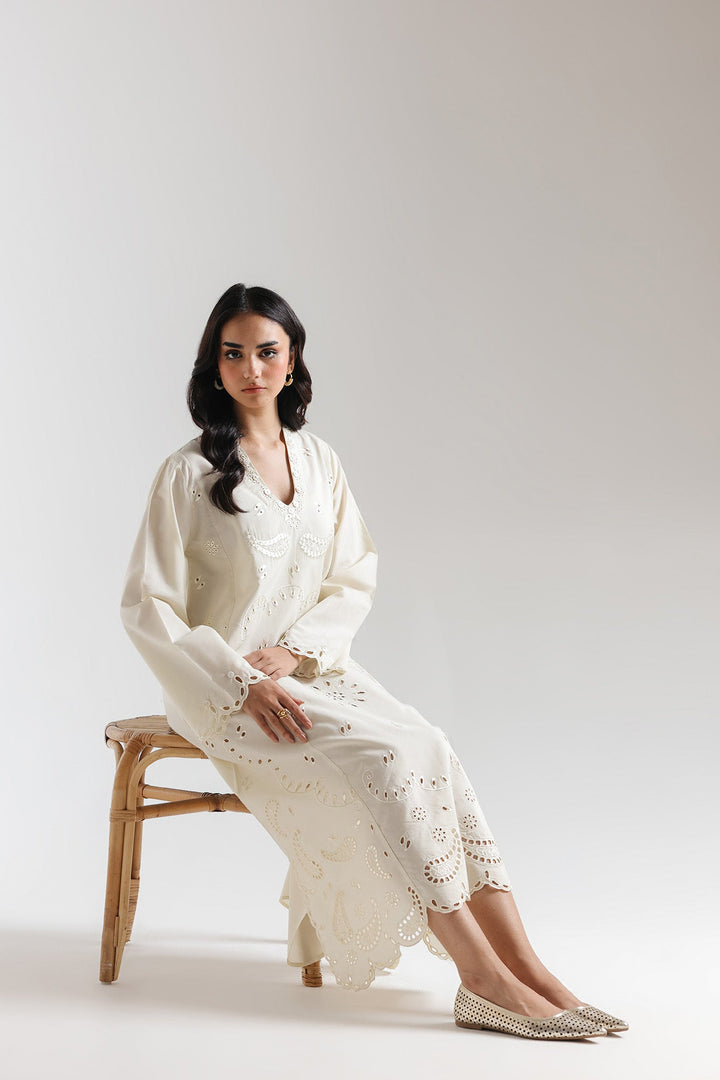 EMBROIDERED DRESS