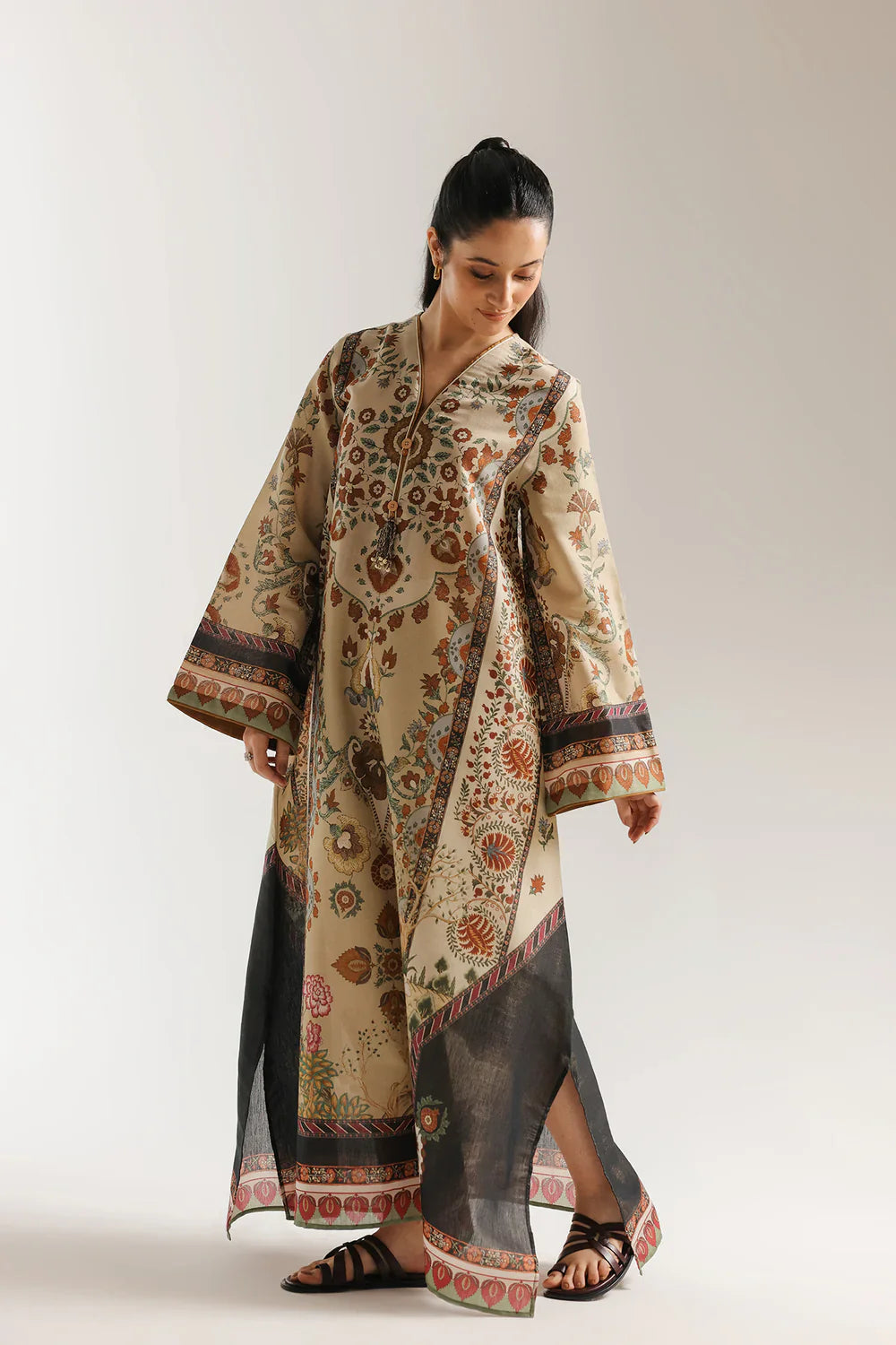 Printed Kaftan 1PC