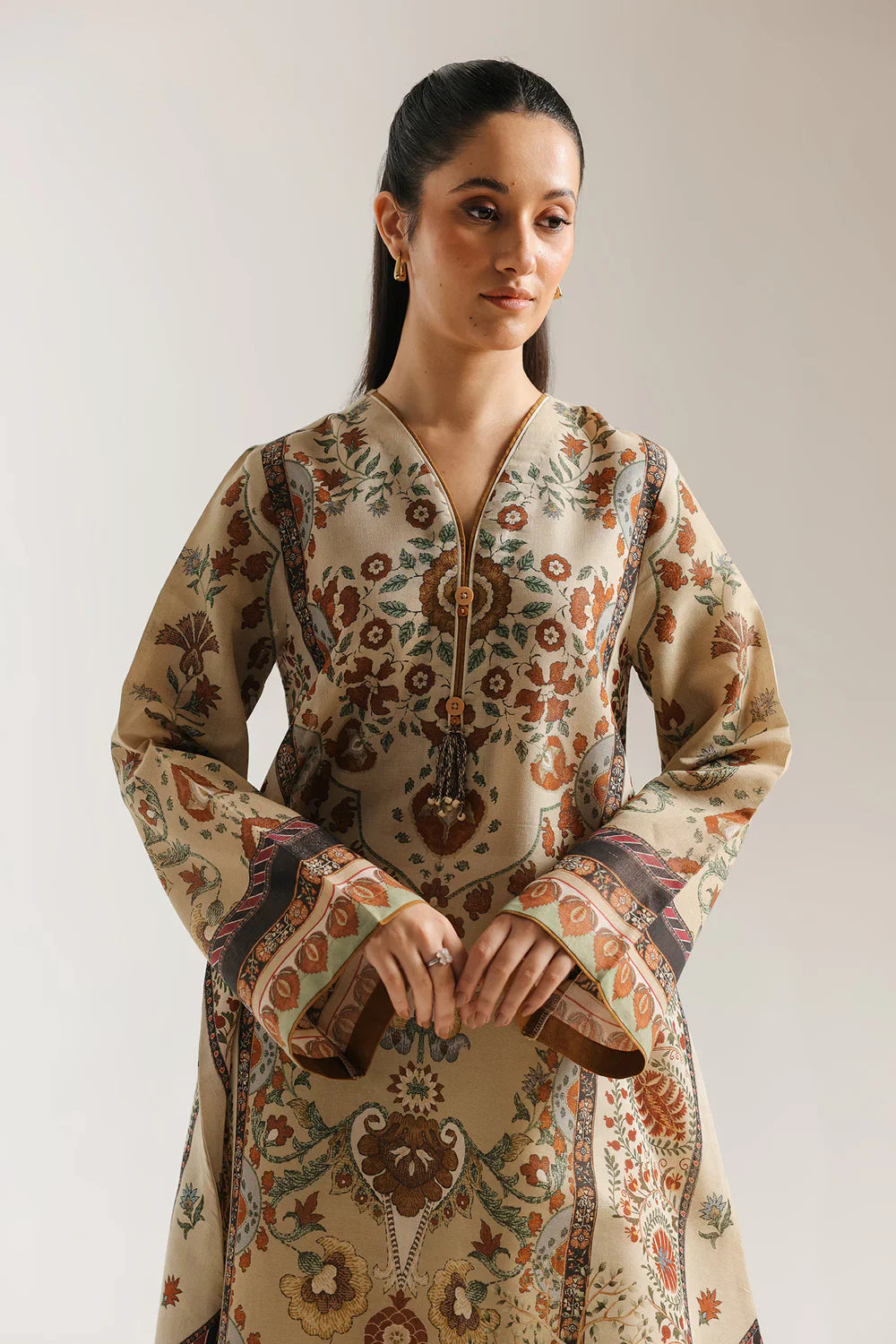 Printed Kaftan 1PC