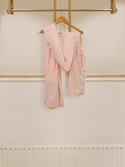 2 Piece - Embroidered Cambric Suit