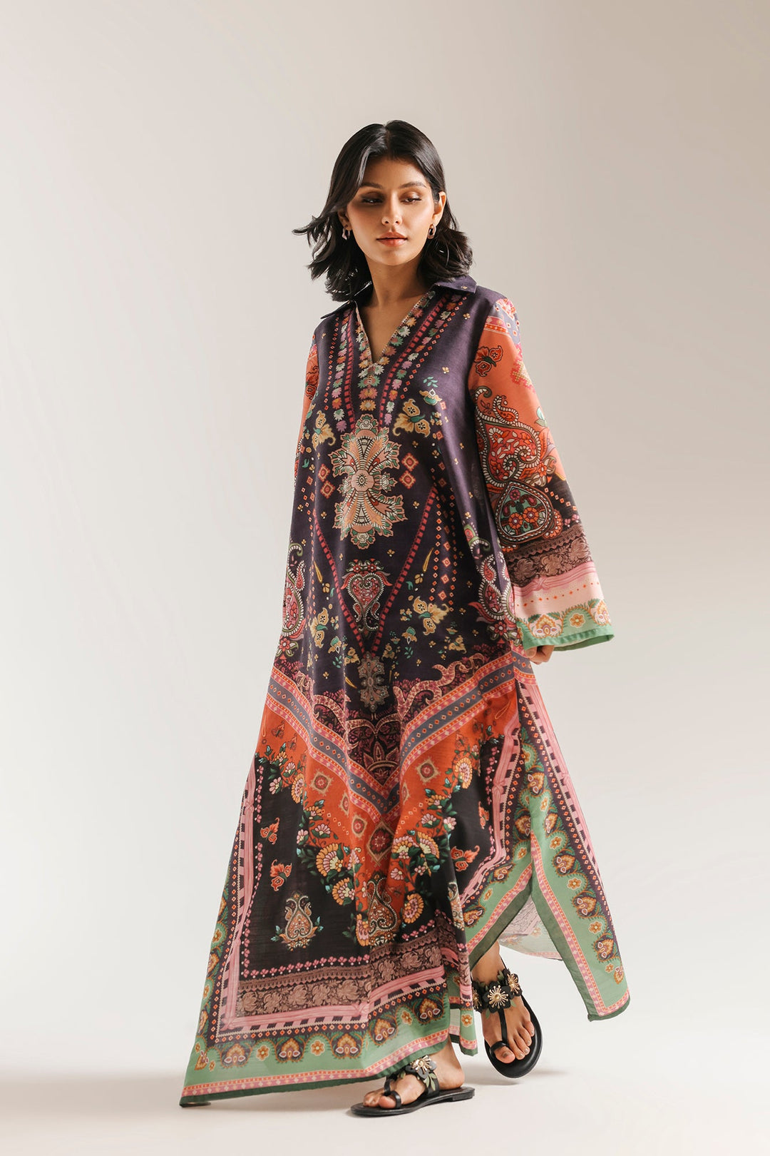 PRINTED DRESS