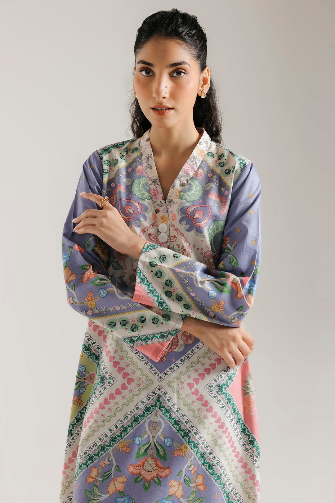PRINTED DRESS