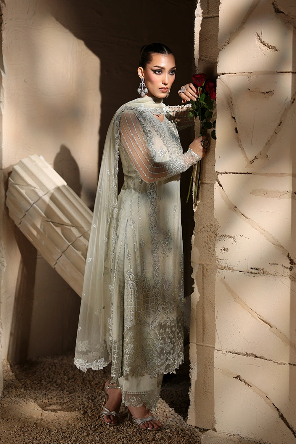 Luxe Embroidered Chiffon