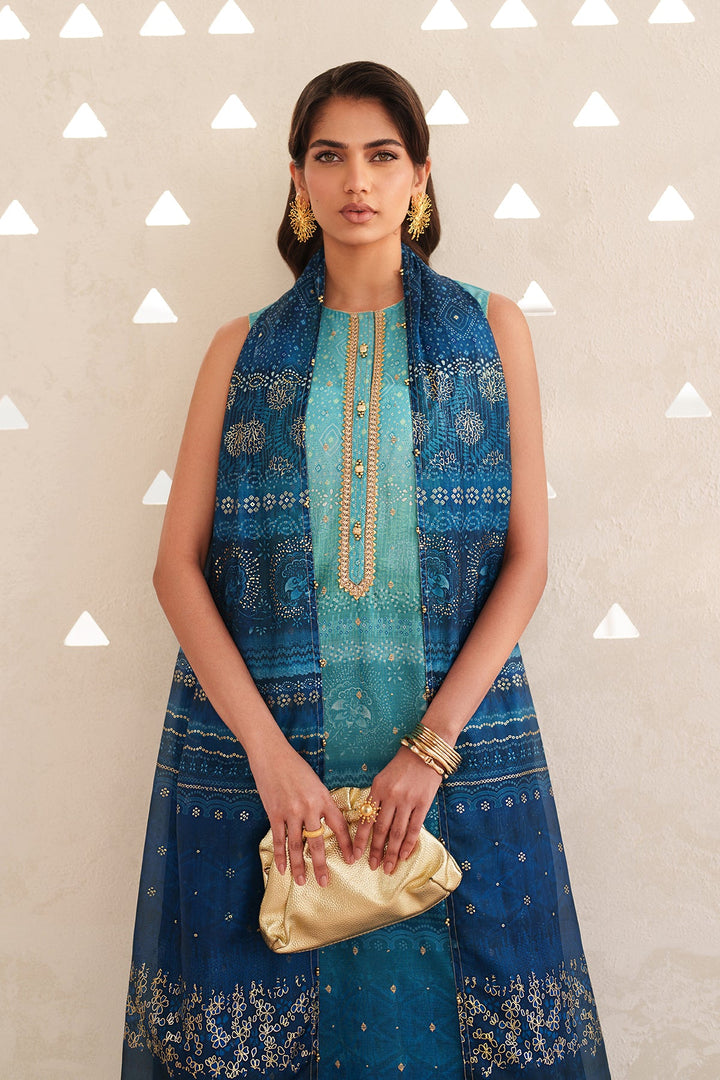 EMBROIDERED PRINTED LAWN