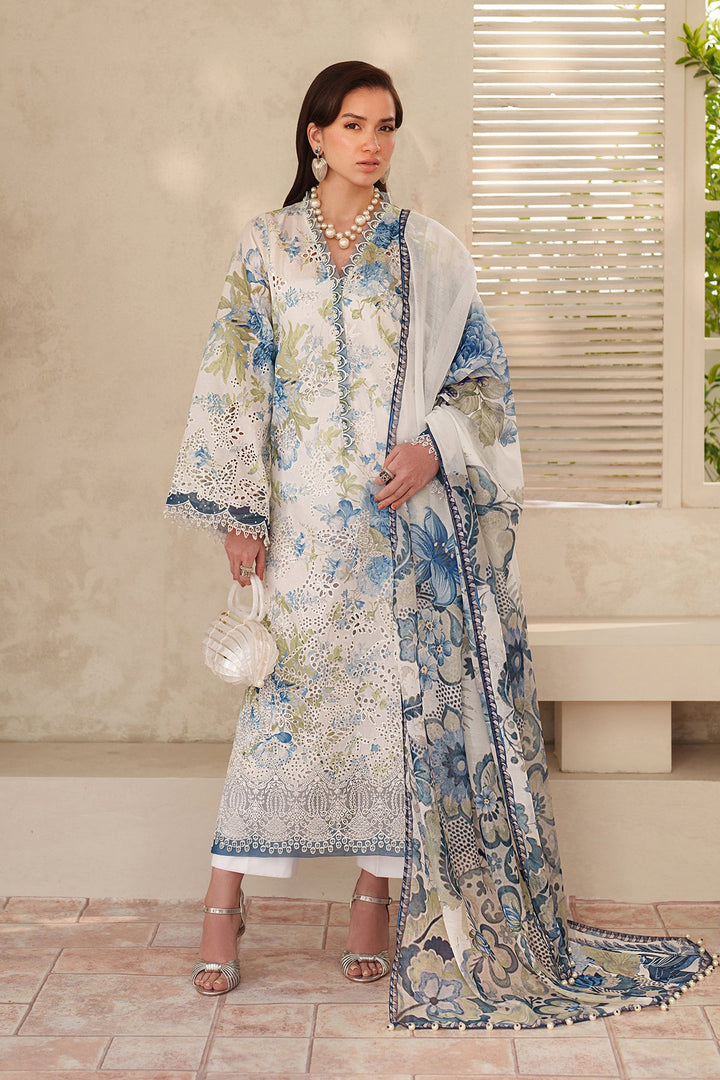 EMBROIDERED PRINTED LAWN