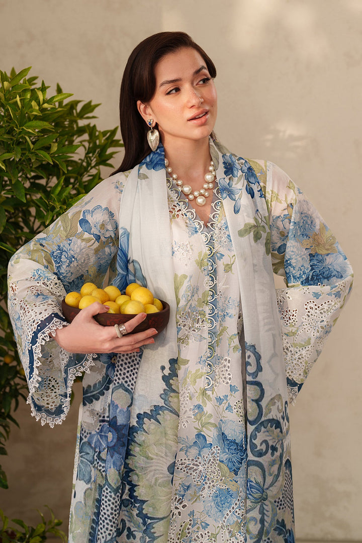 EMBROIDERED PRINTED LAWN