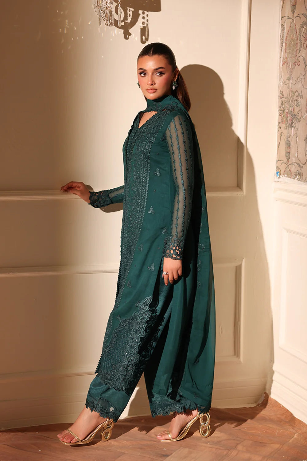 Embroidered Chiffon