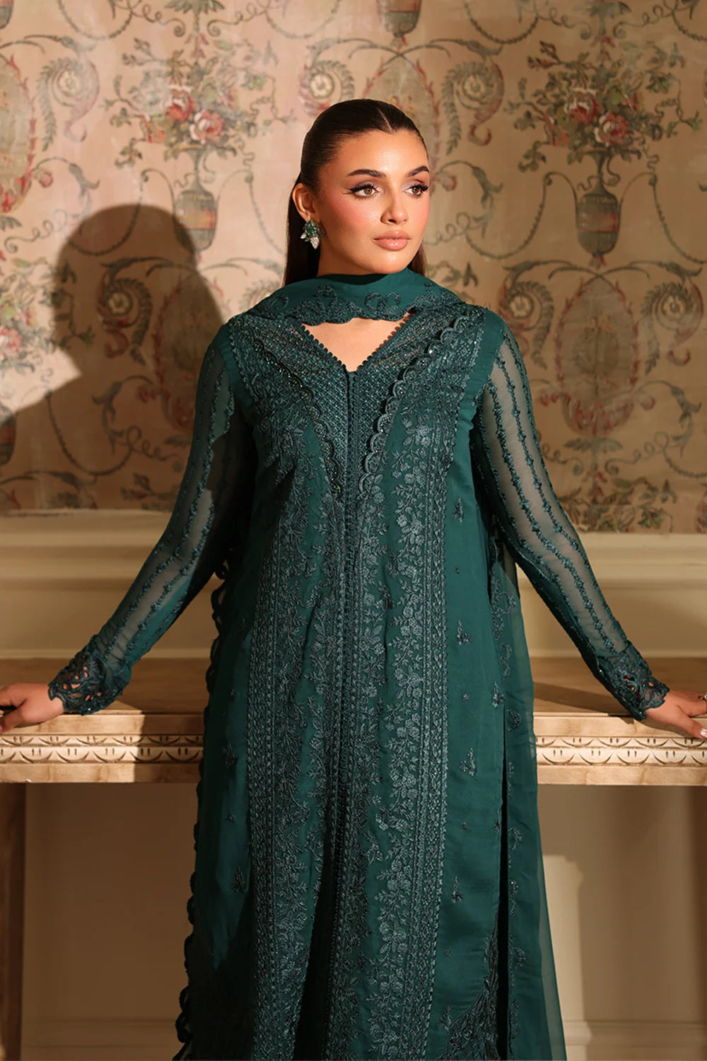Embroidered Chiffon