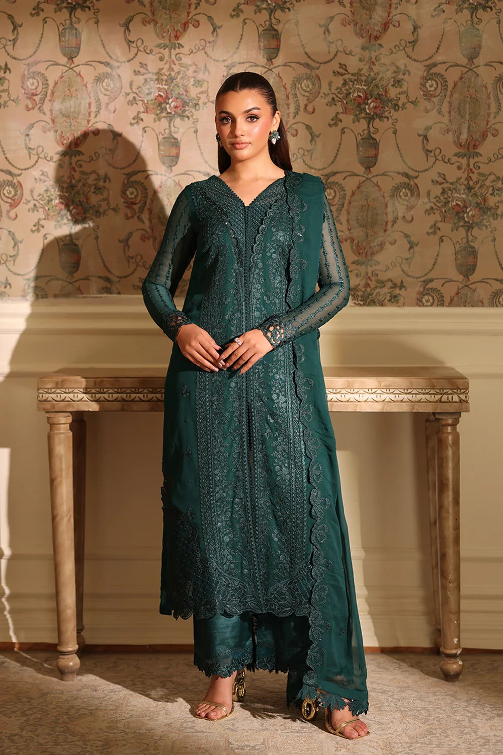 Embroidered Chiffon