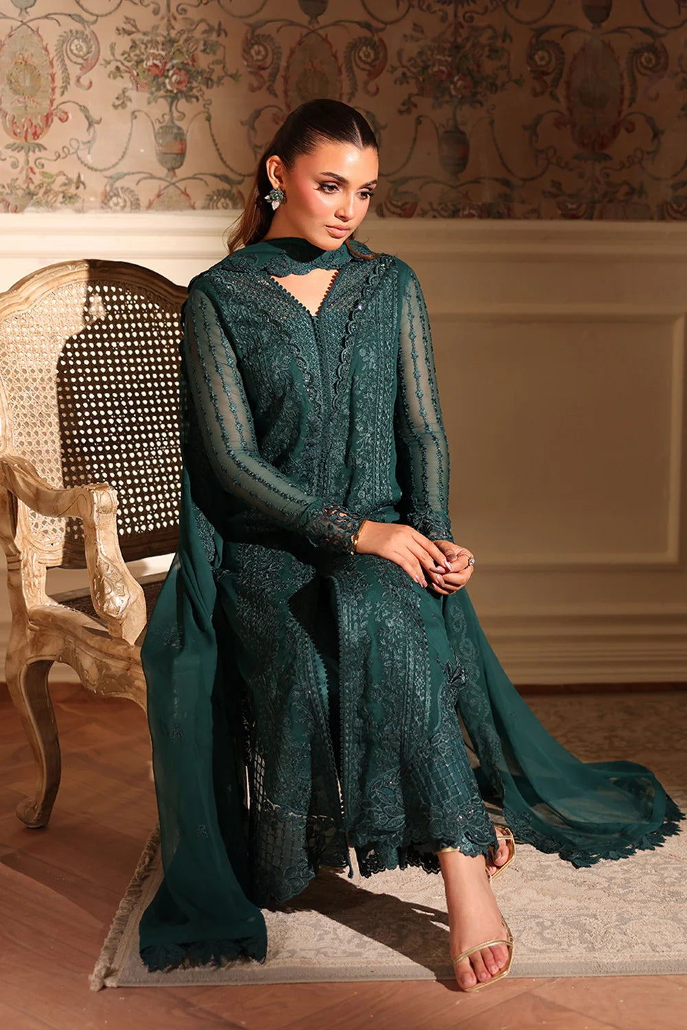 Embroidered Chiffon