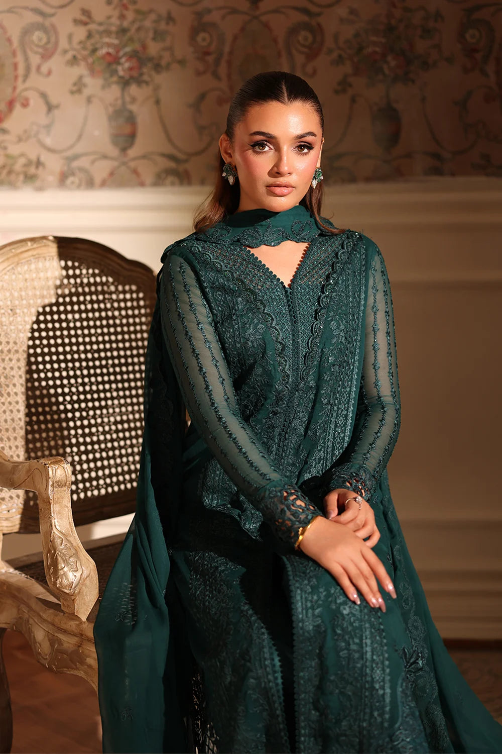 Embroidered Chiffon