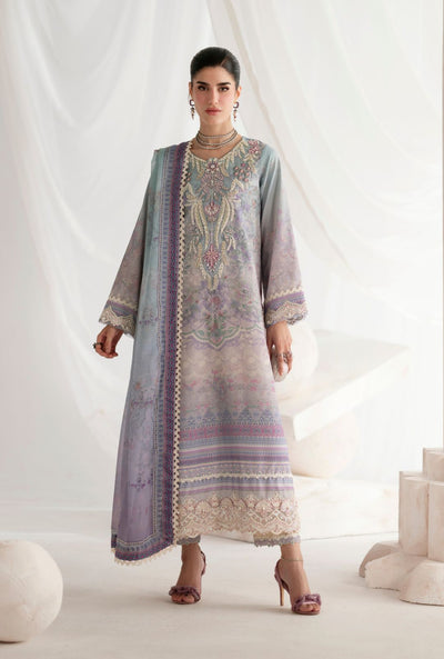 Garden Whisper Printed silk