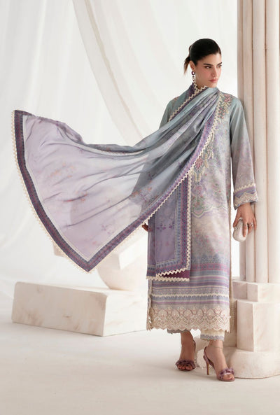 Garden Whisper Printed silk