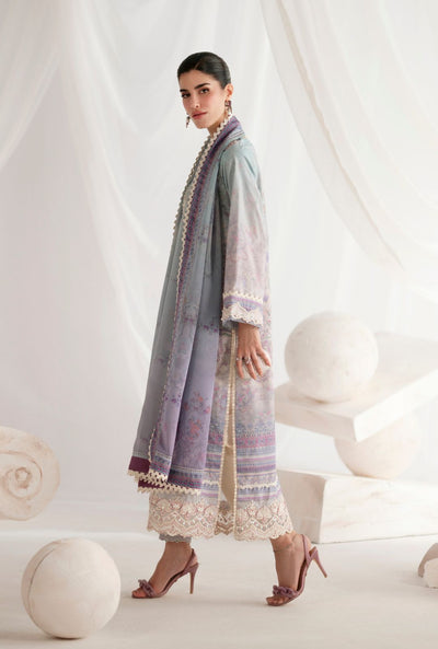 Garden Whisper Printed silk