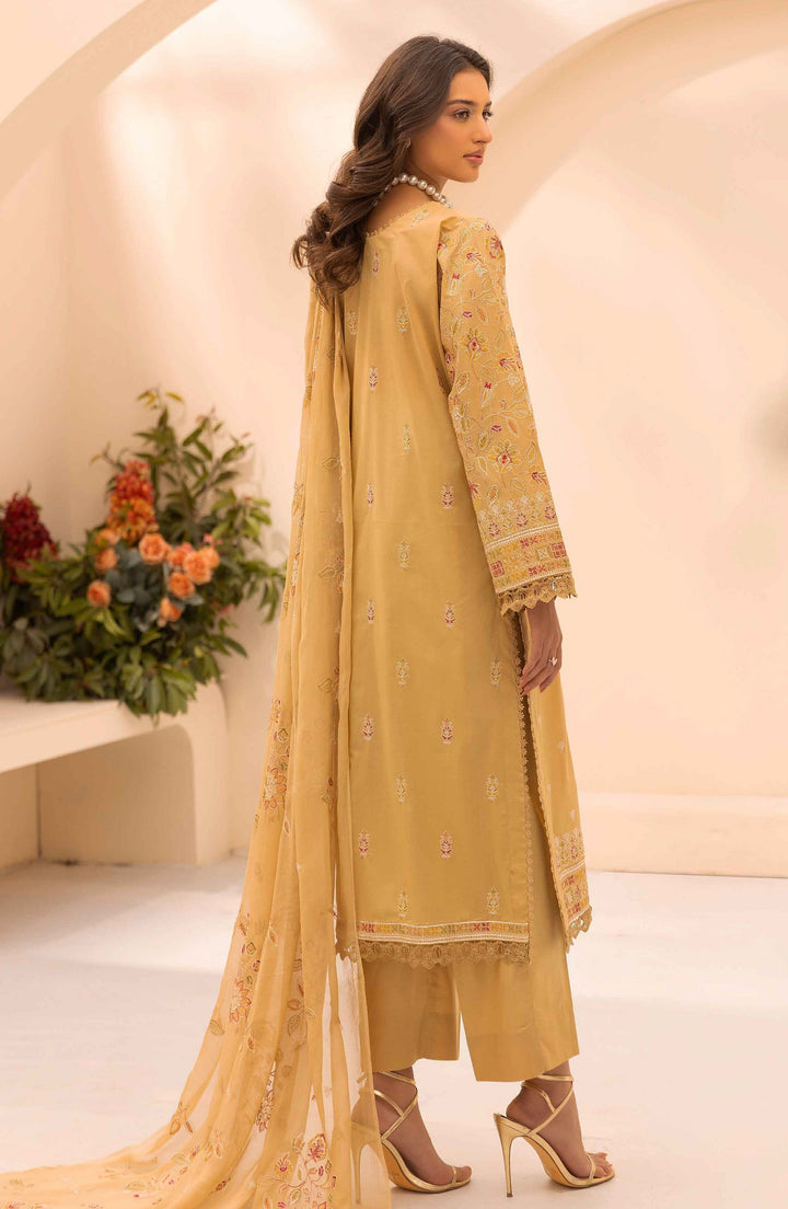 Embroidered Lawn Unstitched 3 Piece Suit