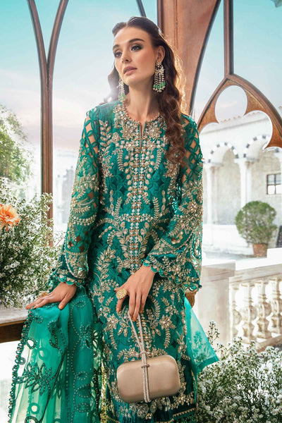 3 Piece Unstitched Embroidered Suit | BD-2806