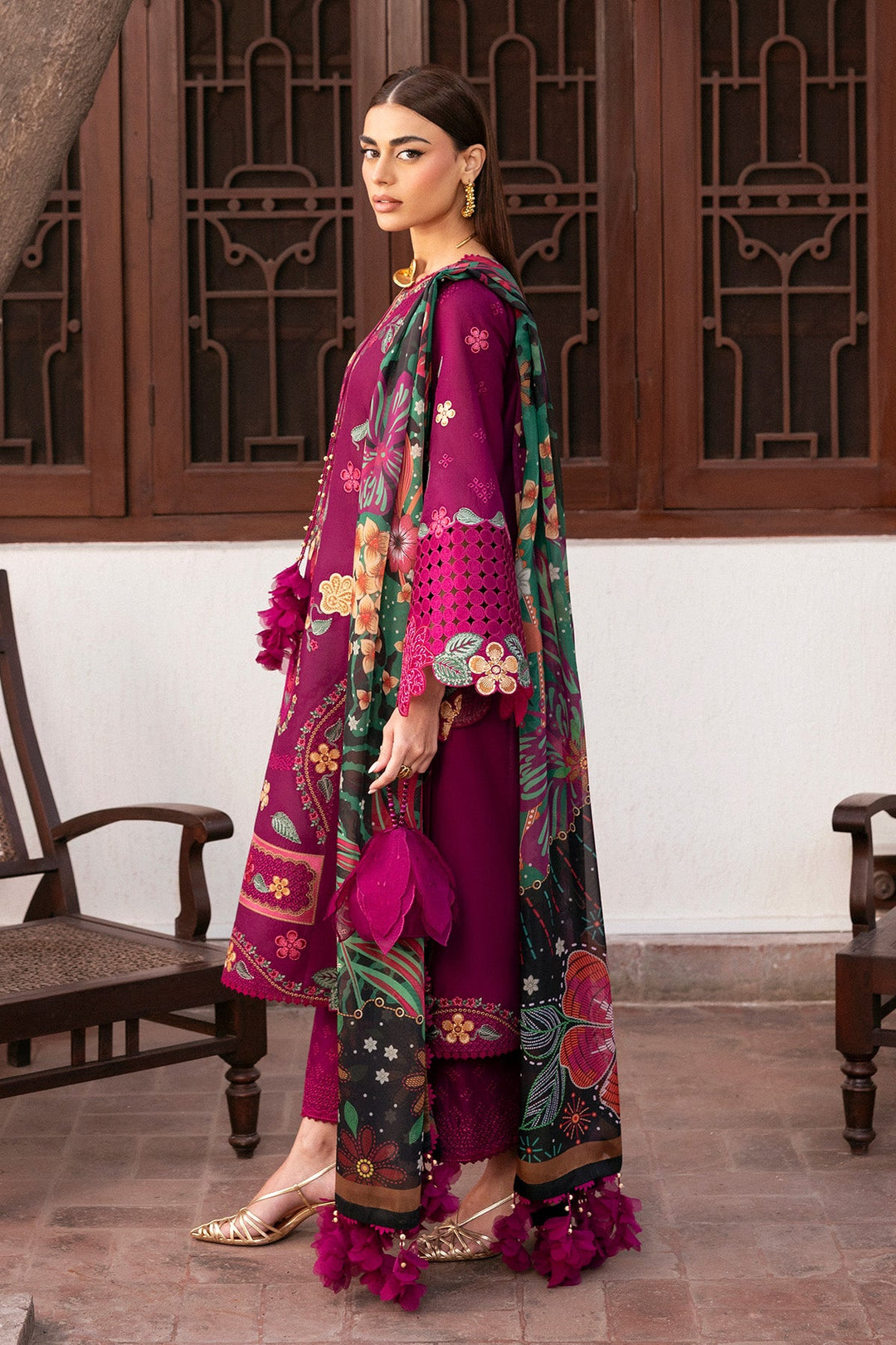 SHAHKAAR Embroidered Luxury Lawn