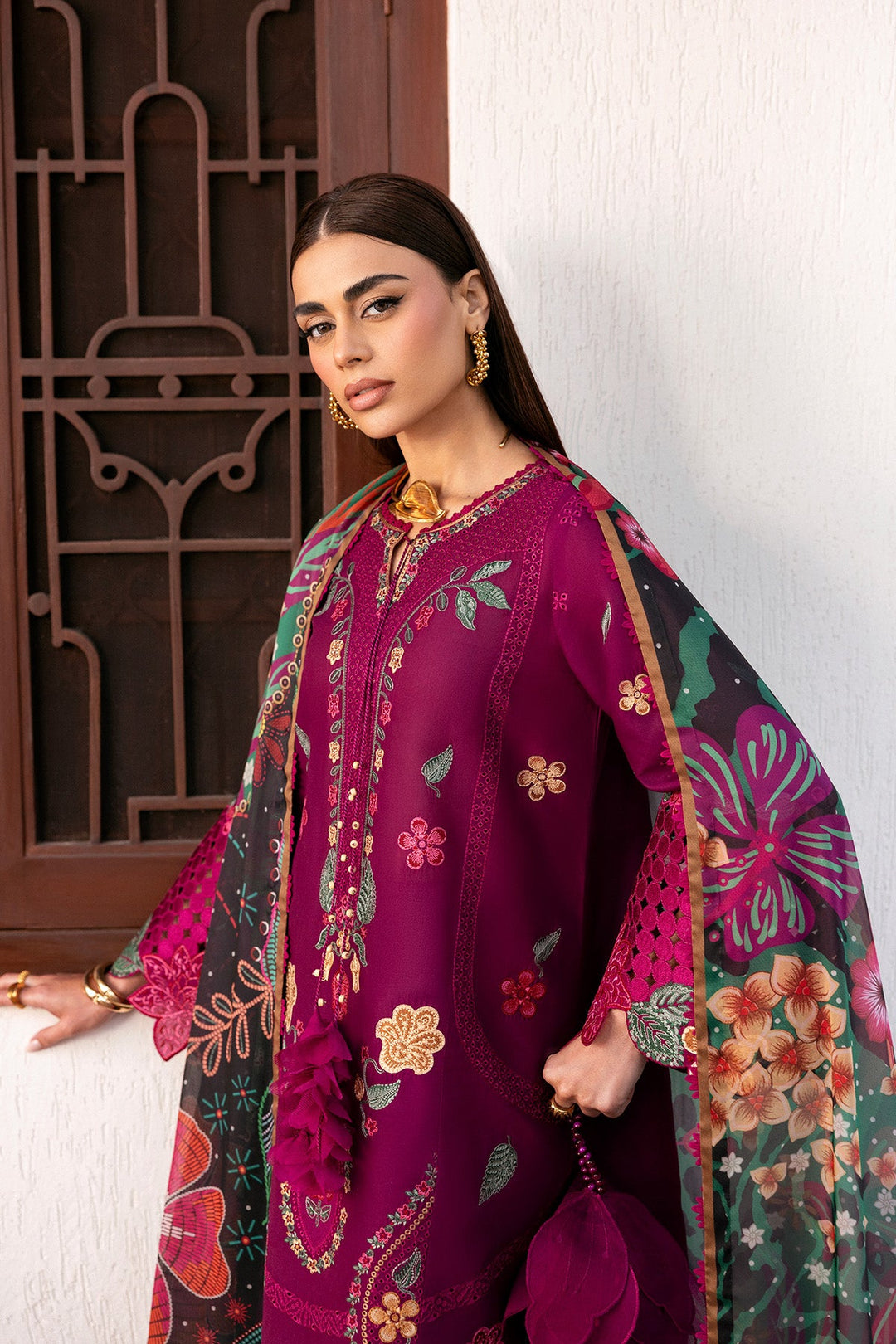 SHAHKAAR Embroidered Luxury Lawn