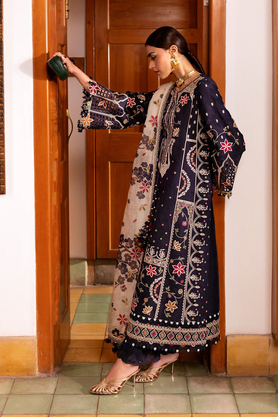 SHAHKAAR Embroidered Luxury Lawn