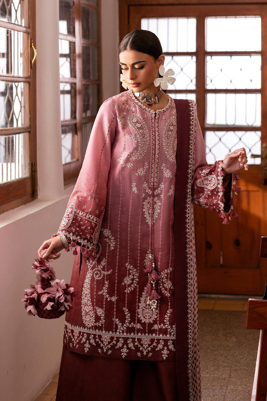 SHAHKAAR Embroidered Luxury Lawn