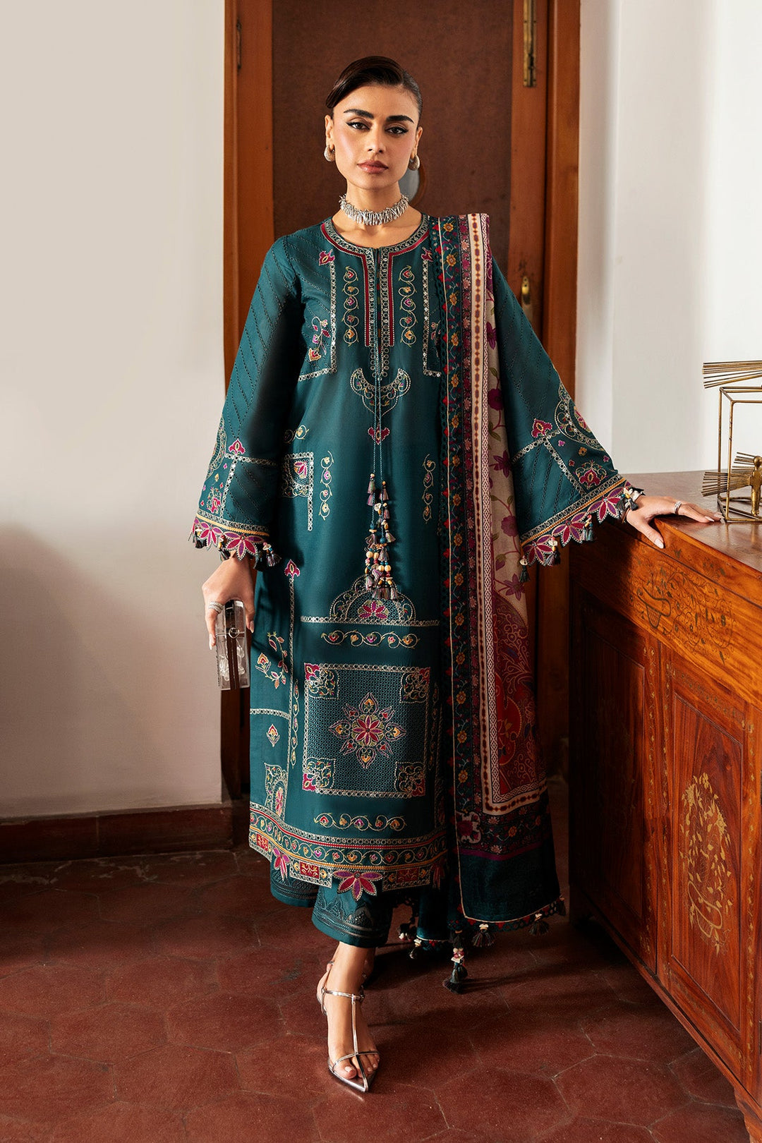 SHAHKAAR Embroidered Luxury Lawn