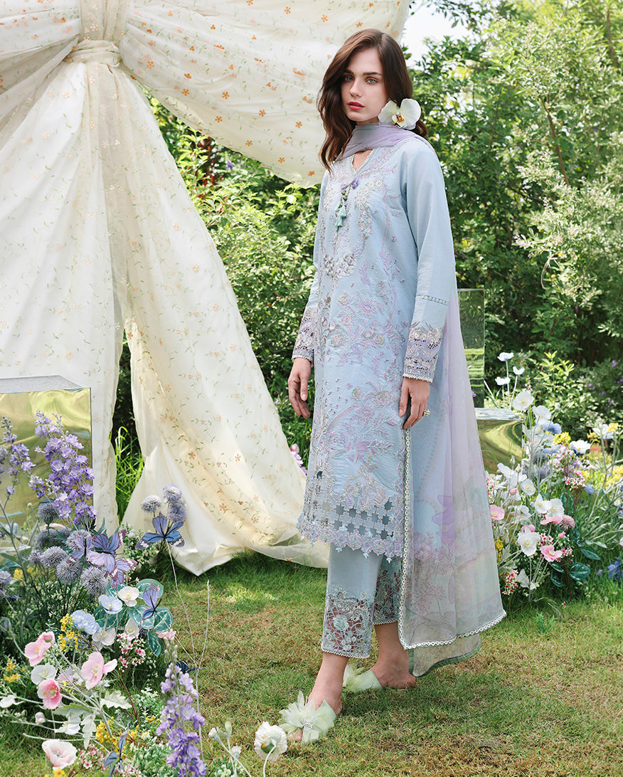 hemline the secret garden Lawn