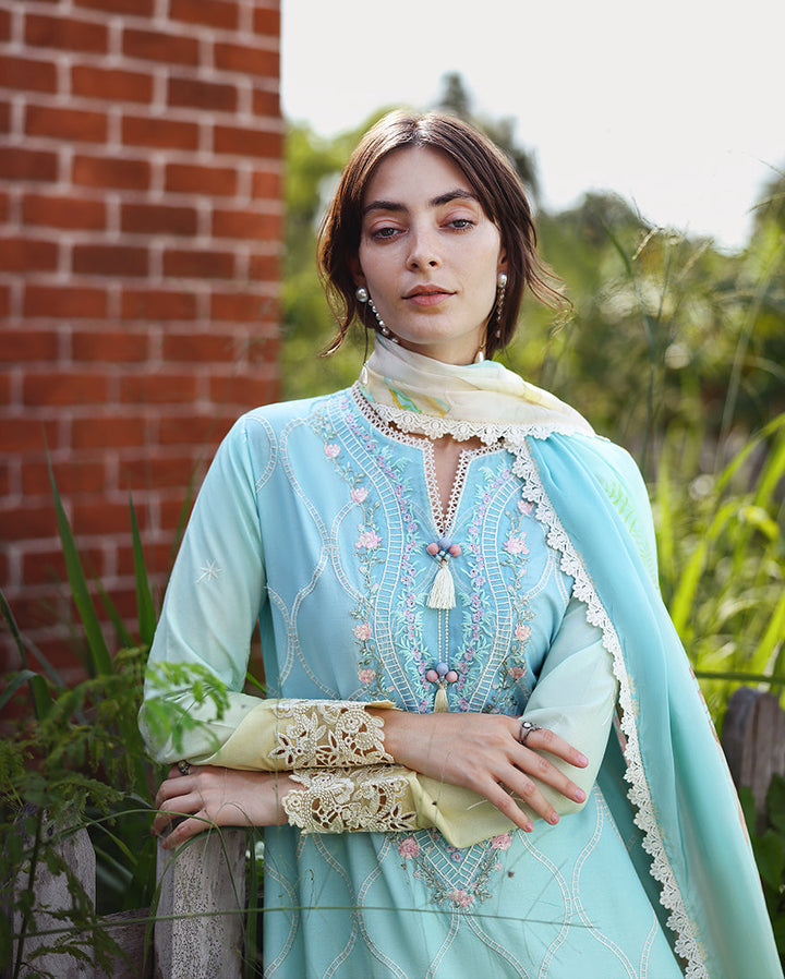 solace ombre chikankari