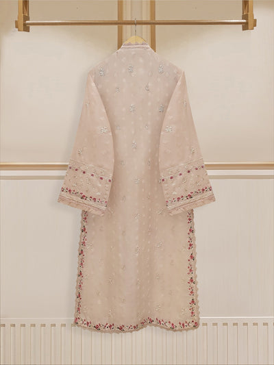 aghanoor || 3 Piece - Embroidered Jacquard Suit S110070