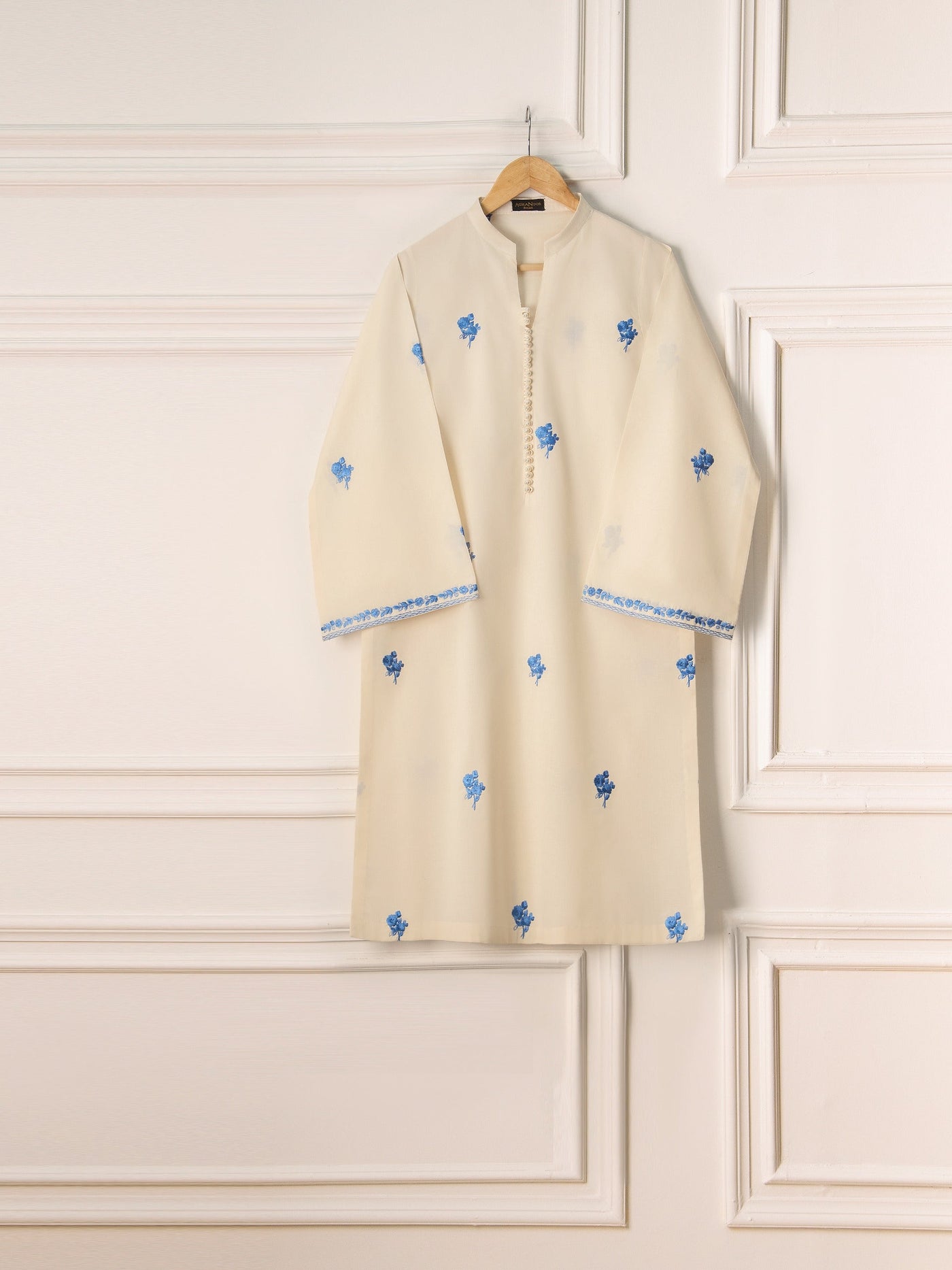 Embroidered Cambric Shirt