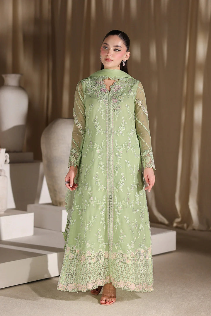 Luxe Embroidered  Lawn 3pcs