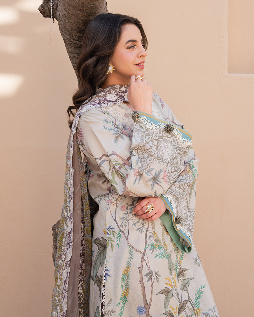Summer in Bloom | Printed Lawn