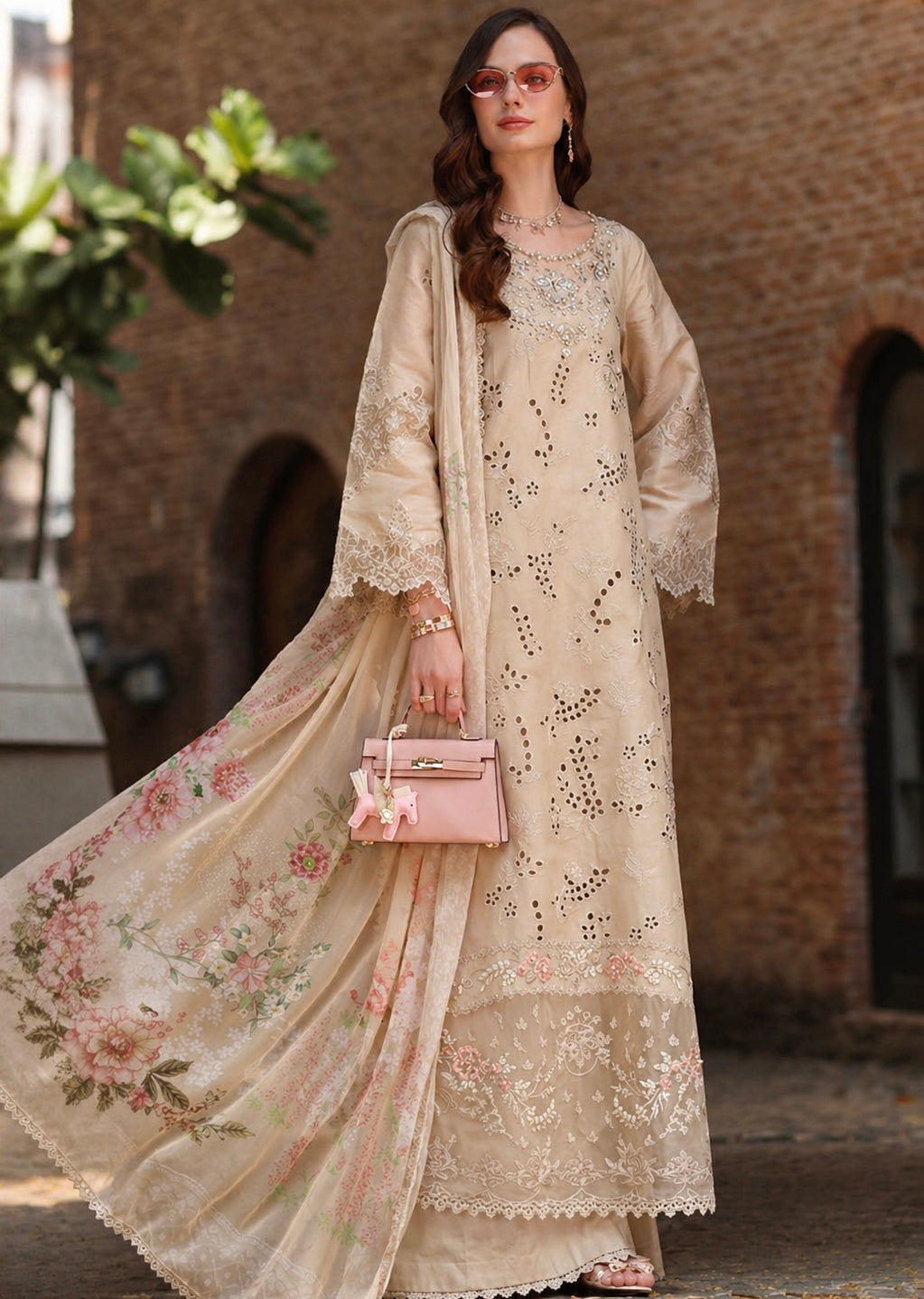 Noor Luxury Eid Schiffli Laserkari &