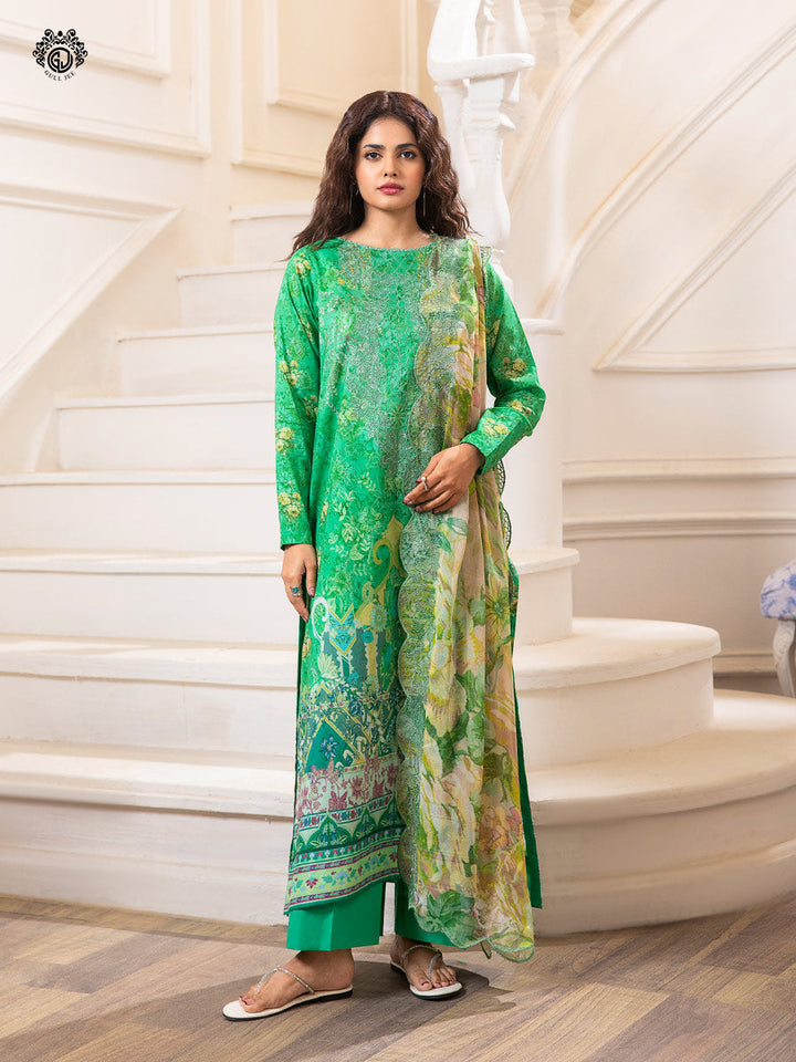 Morja 3-piece Unstitched Lawn