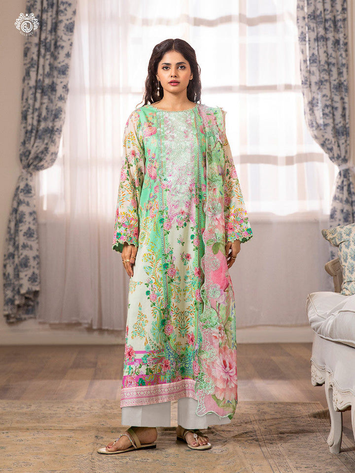 Morja 3-piece Unstitched Lawn