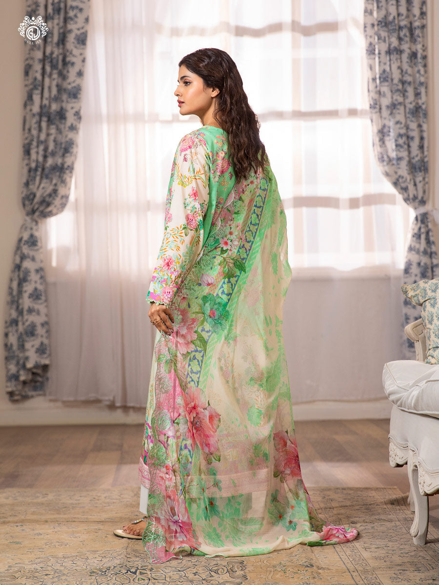 Morja 3-piece Unstitched Lawn