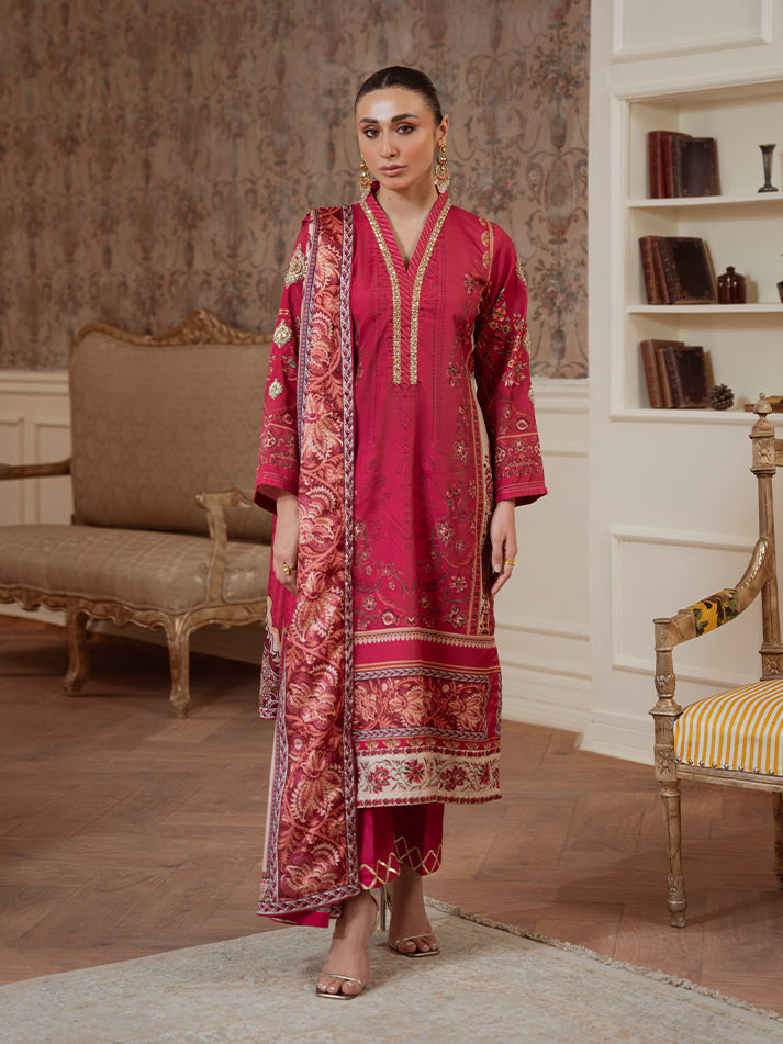 Velouré Printed Silk