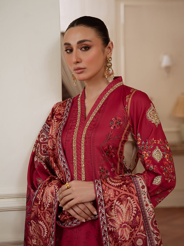 Velouré Printed Silk