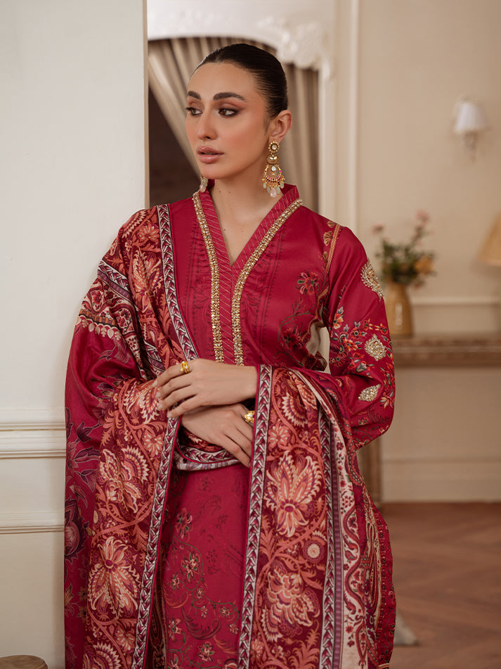 Velouré Printed Silk