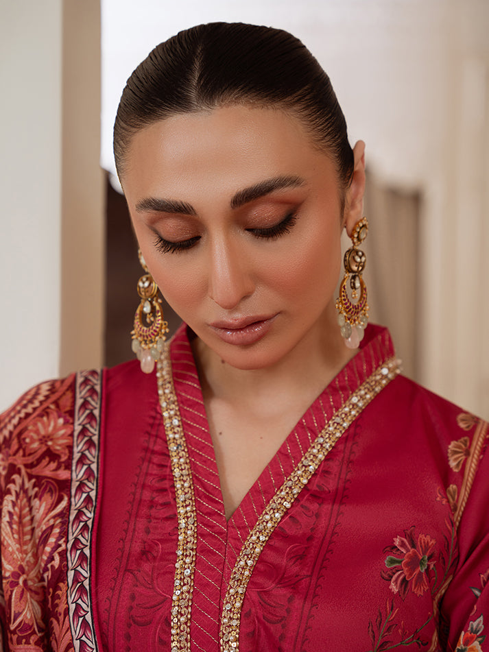 Velouré Printed Silk